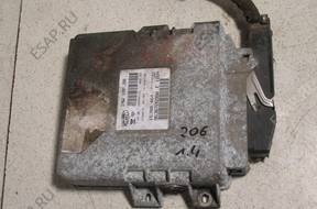 БЛОК УПРАВЛЕНИЯ   ДВИГАТЕЛЕМ 9636726980 PEUGEOT 206
