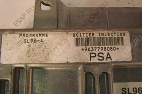 БЛОК УПРАВЛЕНИЯ   ДВИГАТЕЛЕМ 9637798080 CITROEN