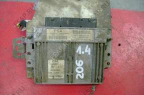 БЛОК УПРАВЛЕНИЯ ДВИГАТЕЛЕМ 9641815780 Peugeot 206 1.4 B