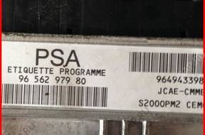 БЛОК УПРАВЛЕНИЯ ДВИГАТЕЛЕМ 9656297980 CITROEN C3 1,4 LUBO