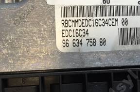 БЛОК УПРАВЛЕНИЯ ДВИГАТЕЛЕМ 9663475880 PEUGEOT 207