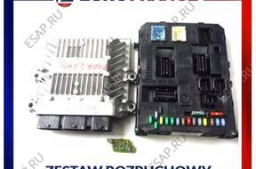 БЛОК УПРАВЛЕНИЯ ДВИГАТЕЛЕМ 9663607080 BSI 9663510480 Peugeot