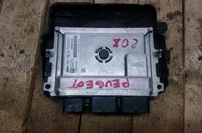 БЛОК УПРАВЛЕНИЯ ДВИГАТЕЛЕМ 9805353080 PEUGEOT 208 1.2 VTI