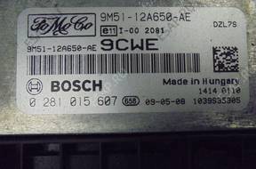 БЛОК УПРАВЛЕНИЯ ДВИГАТЕЛЕМ 9M5112A650AE FORD FOCUS MK2 1.6