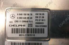БЛОК УПРАВЛЕНИЯ ДВИГАТЕЛЕМ A 646 150 96 78  A 003 446 89 40