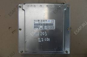 БЛОК УПРАВЛЕНИЯ   ДВИГАТЕЛЕМ A0001536979 W203 2.2CDI