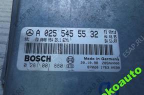 БЛОК УПРАВЛЕНИЯ ДВИГАТЕЛЕМ A0255455532 MERCEDES W210 3.0TD
