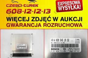БЛОК УПРАВЛЕНИЯ ДВИГАТЕЛЕМ A0285451932 0281010118 W168 1.7
