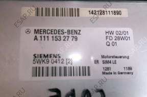 БЛОК УПРАВЛЕНИЯ ДВИГАТЕЛЕМ A1111532779 MERCEDES C W203 2.3