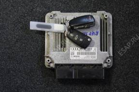 БЛОК УПРАВЛЕНИЯ ДВИГАТЕЛЕМ A3 TFSI ключ PIN 8P7907115D