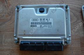 БЛОК УПРАВЛЕНИЯ   ДВИГАТЕЛЕМ A4 B6 8E0907401D 2.5
