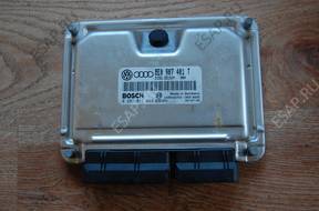 БЛОК УПРАВЛЕНИЯ   ДВИГАТЕЛЕМ A4 B6 8E0907401T 2.5