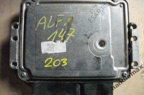 БЛОК УПРАВЛЕНИЯ   ДВИГАТЕЛЕМ ALFA 147