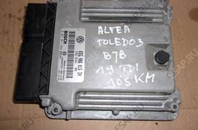 БЛОК УПРАВЛЕНИЯ ДВИГАТЕЛЕМ ALTEA TOLEDO 3 III 1.9 TDI BJB