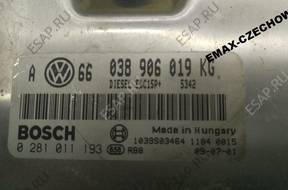 БЛОК УПРАВЛЕНИЯ ДВИГАТЕЛЕМ ARL VW SEAT AUDI 038906019KG