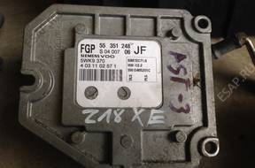 БЛОК УПРАВЛЕНИЯ ДВИГАТЕЛЕМ Astra 3 1.8 ben Z18XE z osprztem