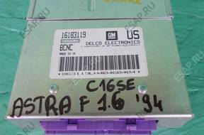 БЛОК УПРАВЛЕНИЯ ДВИГАТЕЛЕМ ASTRA F 1.6 SI 16183119 US BCNC