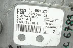 БЛОК УПРАВЛЕНИЯ ДВИГАТЕЛЕМ ASTRA H 1.8 Z18XE 55559272 Z PIN