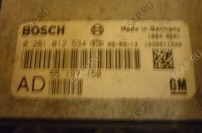 БЛОК УПРАВЛЕНИЯ ДВИГАТЕЛЕМ ASTRA H III  0281012534 AD