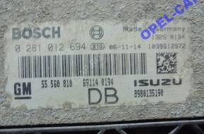 БЛОК УПРАВЛЕНИЯ   ДВИГАТЕЛЕМ ASTRA H III 55560810