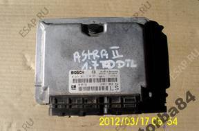 БЛОК УПРАВЛЕНИЯ ДВИГАТЕЛЕМ ASTRA II 1.7 DTL