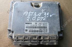 БЛОК УПРАВЛЕНИЯ   ДВИГАТЕЛЕМ Astra II 2.0 DTL DTH 99