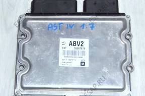 БЛОК УПРАВЛЕНИЯ  ДВИГАТЕЛЕМ  ASTRA IV J 1.7, ABV2
