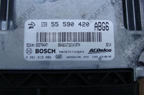 БЛОК УПРАВЛЕНИЯ   ДВИГАТЕЛЕМ Astra IV J 20CDTI ABG6