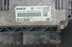 БЛОК УПРАВЛЕНИЯ ДВИГАТЕЛЕМ ASTRA ZAFIRA 1.9 CDTI BQ 55198921