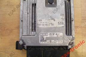 БЛОК УПРАВЛЕНИЯ ДВИГАТЕЛЕМ AUDI 0281012915 / 4F0907401C/S