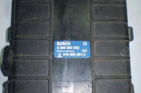 БЛОК УПРАВЛЕНИЯ ДВИГАТЕЛЕМ Audi 2,3 i 2,3 E nr 0280800252