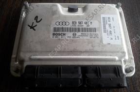 БЛОК УПРАВЛЕНИЯ ДВИГАТЕЛЕМ AUDI 2.5TDI 8E0907401M