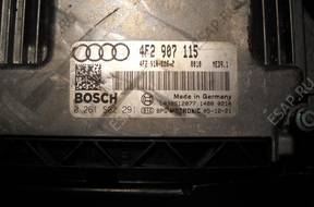 БЛОК УПРАВЛЕНИЯ ДВИГАТЕЛЕМ AUDI 4F2907115 BOSCH 0261S02291