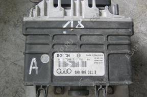 БЛОК УПРАВЛЕНИЯ   ДВИГАТЕЛЕМ AUDI 8A0907311B BOSCH