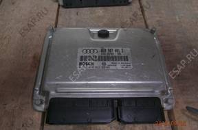 БЛОК УПРАВЛЕНИЯ ДВИГАТЕЛЕМ AUDI 8E0907401D 0281010823