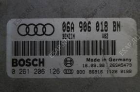 БЛОК УПРАВЛЕНИЯ ДВИГАТЕЛЕМ AUDI A3 06A906018BN 0261206126