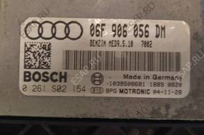 БЛОК УПРАВЛЕНИЯ ДВИГАТЕЛЕМ AUDI A3 06F906056DM 0261S02154