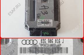 БЛОК УПРАВЛЕНИЯ ДВИГАТЕЛЕМ AUDI A3 1,9 03G906016J 0281011383