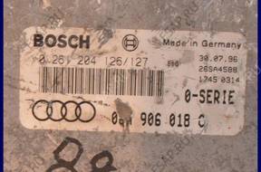 БЛОК УПРАВЛЕНИЯ ДВИГАТЕЛЕМ AUDI A3 1.8 0261204126 06A906018C