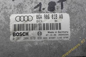БЛОК УПРАВЛЕНИЯ   ДВИГАТЕЛЕМ AUDI A3 1.8 T 96-2000 год