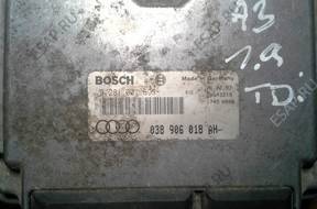 БЛОК УПРАВЛЕНИЯ ДВИГАТЕЛЕМ Audi A3 VW 038906018AH ИММОБИЛАЙЗЕР off