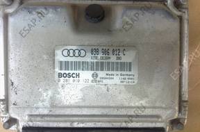 БЛОК УПРАВЛЕНИЯ ДВИГАТЕЛЕМ AUDI A3 VW 1.9 TDI 038906012C