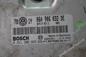БЛОК УПРАВЛЕНИЯ ДВИГАТЕЛЕМ AUDI A3 VW SEAT 1.8T 06A906032DE