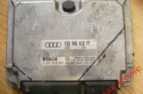 БЛОК УПРАВЛЕНИЯ ДВИГАТЕЛЕМ AUDI A4 0281010065 / 038906018FF