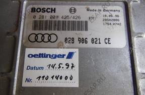 БЛОК УПРАВЛЕНИЯ ДВИГАТЕЛЕМ AUDI A4 1,9TDI 0281001425/426