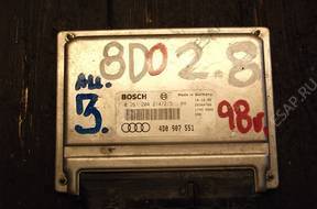 БЛОК УПРАВЛЕНИЯ ДВИГАТЕЛЕМ AUDI A4 1998 год. 2.8 E 4D0907551 8D0