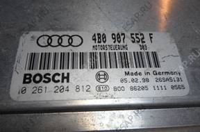 БЛОК УПРАВЛЕНИЯ   ДВИГАТЕЛЕМ AUDI A4 2,4 4B0907552F