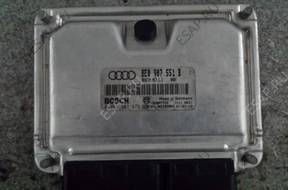 БЛОК УПРАВЛЕНИЯ ДВИГАТЕЛЕМ Audi A4 A6 3.0 ASN z PINEM