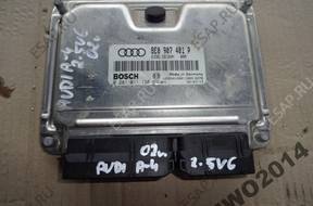 БЛОК УПРАВЛЕНИЯ ДВИГАТЕЛЕМ AUDI A4 B5 2.5 V6 TDI 8E0907401P