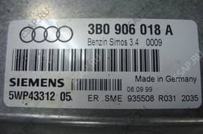 БЛОК УПРАВЛЕНИЯ   ДВИГАТЕЛЕМ audi a4 b5 ANA 1.6B